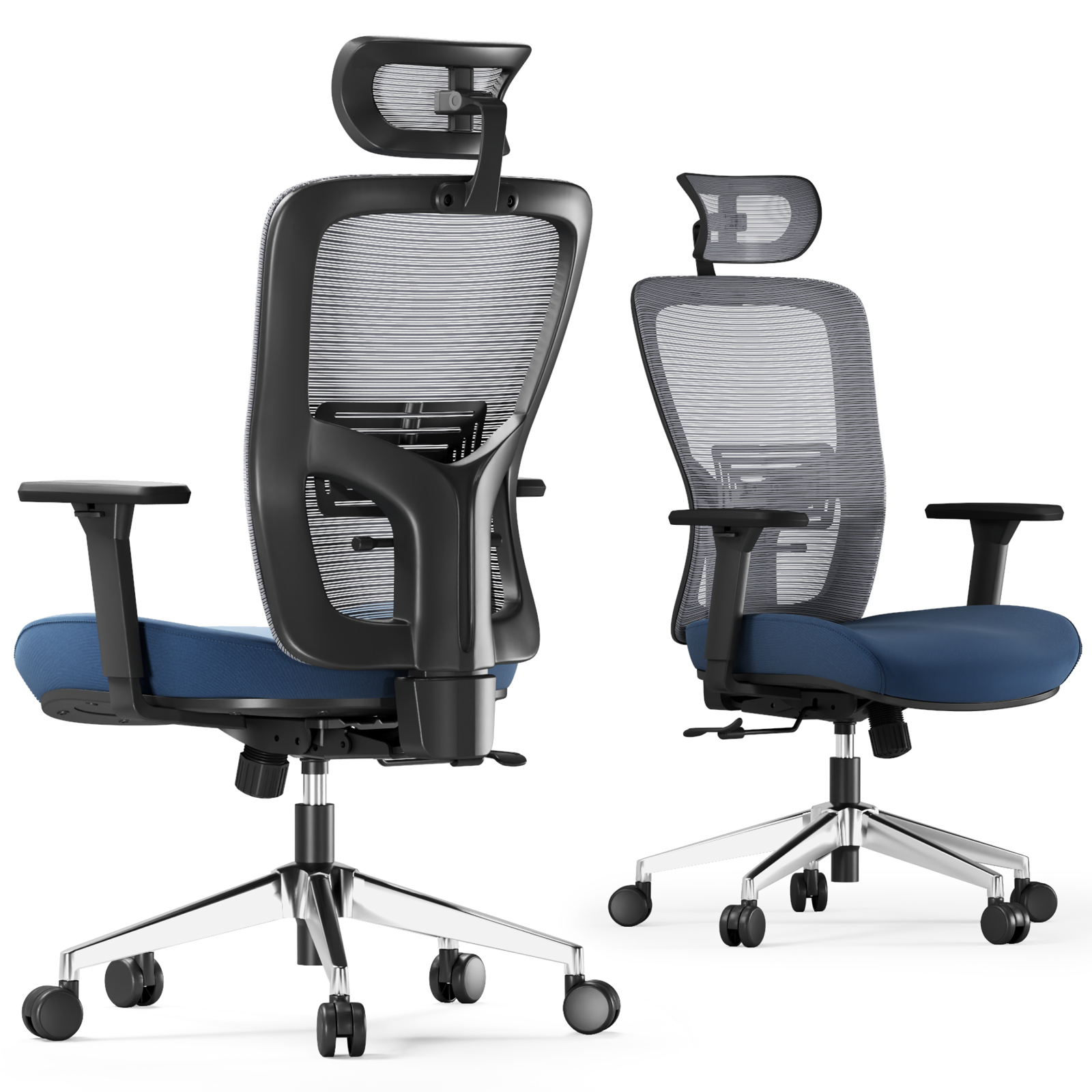 LarkLeaves LA-5091A office chair in blue